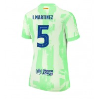 Maglie da calcio Barcelona Inigo Martinez #5 Terza Maglia Femminile 2024-25 Manica Corta